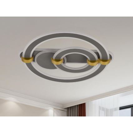 Regulējama LED griestu lampa LED/120W/230V 3000-6500K + tālvadības pults