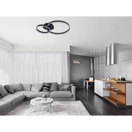 Regulējama LED griestu lampa LED/55W/230V 3000-6500K + ar tālvadības pulti