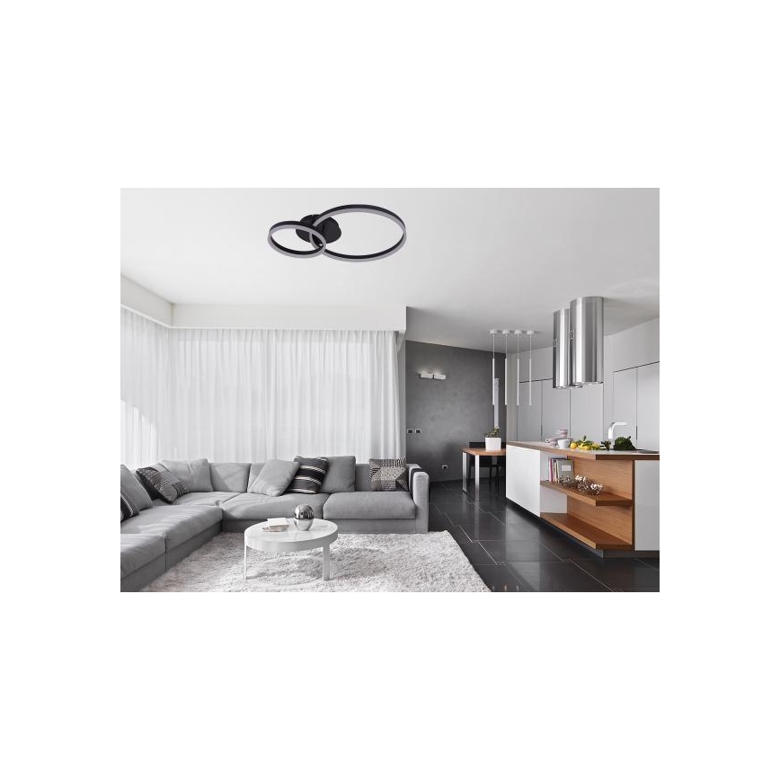 Regulējama LED griestu lampa LED/55W/230V 3000-6500K + ar tālvadības pulti