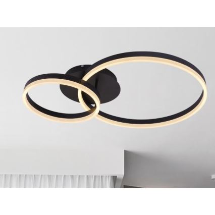 Regulējama LED griestu lampa LED/55W/230V 3000-6500K + ar tālvadības pulti