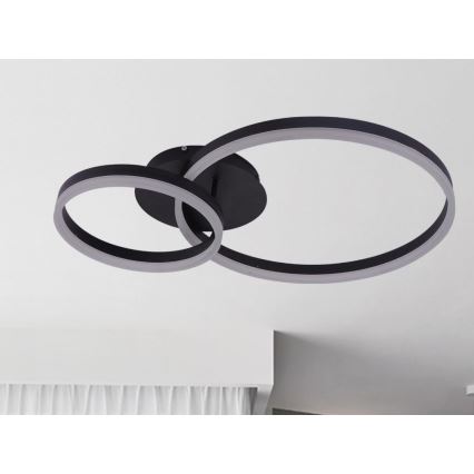 Regulējama LED griestu lampa LED/55W/230V 3000-6500K + ar tālvadības pulti