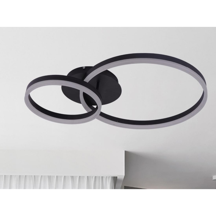 Regulējama LED griestu lampa LED/55W/230V 3000-6500K + ar tālvadības pulti