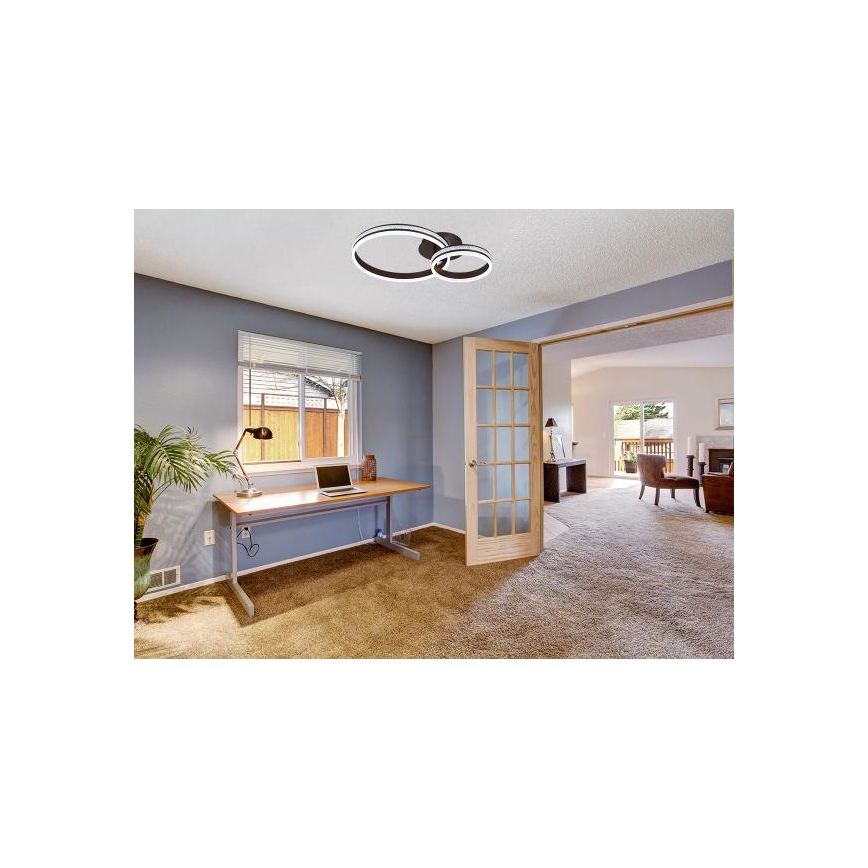 Regulējama LED griestu lustra LED/110W/230V 3000-6500K + tālvadība