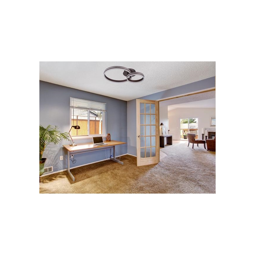 Regulējama LED griestu lustra LED/110W/230V 3000-6500K + tālvadība
