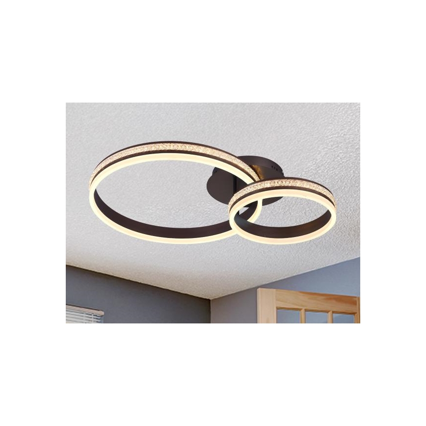 Regulējama LED griestu lustra LED/110W/230V 3000-6500K + tālvadība