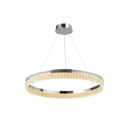 LED dimmējama kristāla lustra uz troses THALIA LED/55W/230V 3000-6000K Ø 80 cm + tālvadības pults