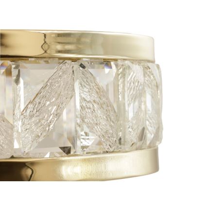 LED kristāla lustrs uz kabeļa ENRIQUE ar regulējamu spilgtumu LED/50W//230V 3000-6000K + tālvadības pults