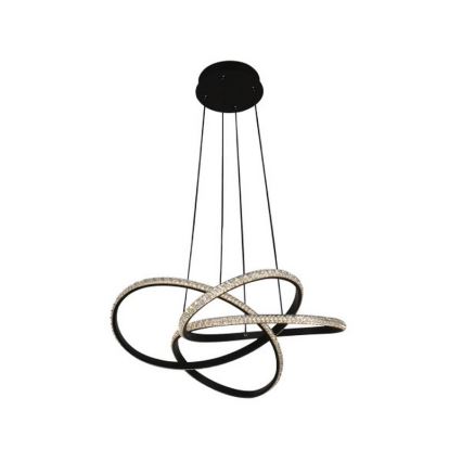 LED regulējams piekaramais lustrs uz kabeļa LED/95W/230V 3000-6500K Ø57 cm + tālvadības pults