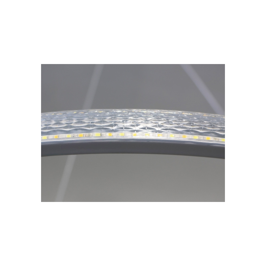 Regulējama LED lustra uz troses, LED/32W/230V, 3000-6500K, Ø 60 cm + tālvadības pults