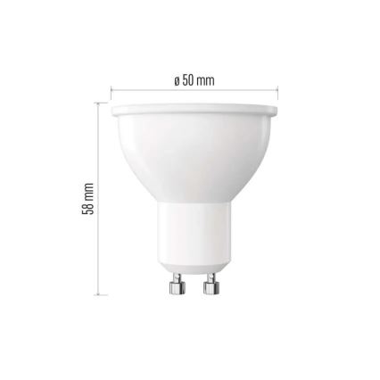 Regulējama LED spuldze MR16 GU10/7W/230V 3000K