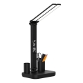Regulējama LED uzlādējama galda lampa NOBLITE P LED/5W/5V 3000/4000/6000K 2200 mAh melna