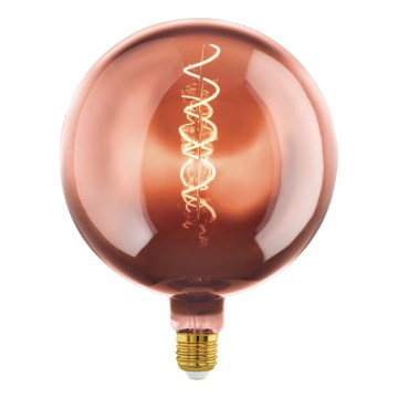 Regulējama LED VINTAGE spuldze G200 E27/4W/230V 1600K miedzaina - Eglo 110097