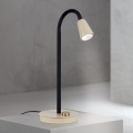 Regulējama lokana galda lampa DOTTY 1xGU10/10W/230V bēša/melna