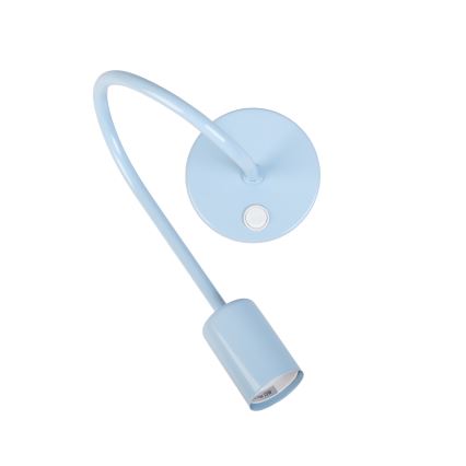 Regulējama sienas lampa OXFORD 1xE27/15W/230V zila