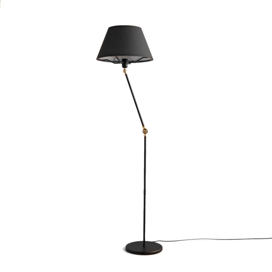Regulējamā stāvlampa AYD 1xE27/40W/230V melna