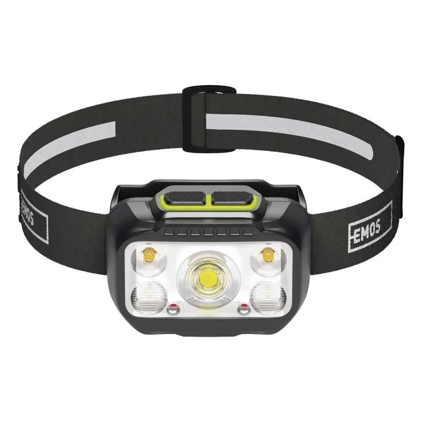 Regulējama uzlādējamā LED galvas lampa/3xAAA/1000 mAh 3,7V