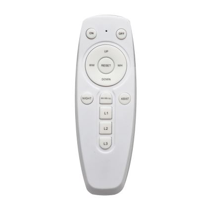 LED griestu gaismeklis TRIESTE ar regulējamu spilgtumu LED/52W/230V + tālvadības pults
