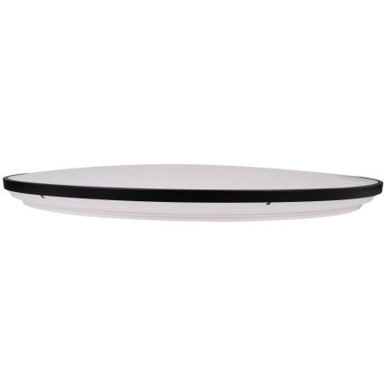 Dimējams LED griestu gaismeklis KERN LED/100W/230V 3000/4000/6000K Ø100 cm melns + tālvadības pults