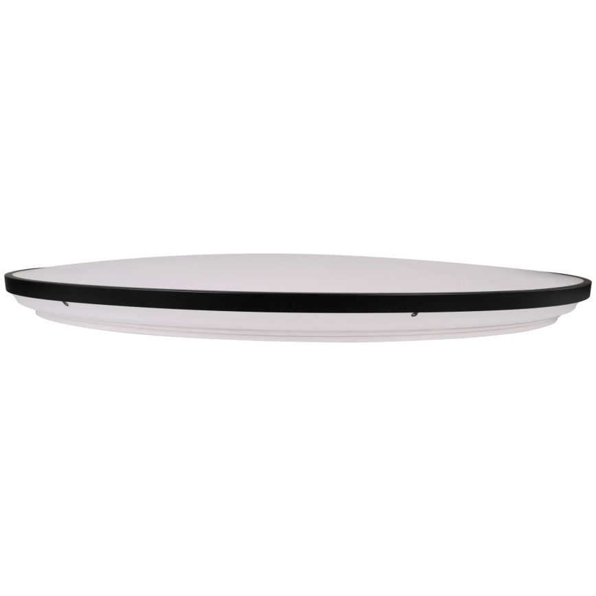 Dimējams LED griestu gaismeklis KERN LED/100W/230V 3000/4000/6000K Ø100 cm melns + tālvadības pults