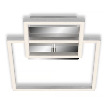 Regulējams LED griestu gaismeklis LED/12W/230V 3000K matēts hroms