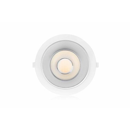 LED ar regulējamu spilgtumu vannas istabas iebūvējamais griestu gaismeklis NYON LED/24/34W/230V 3000/4000/5700K Ø 23,2 cm IP44 balts