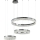 Regulējams LED kristāllustrs uz troses THALIA LED/120W/230V 3000-6000K + tālvadības pults