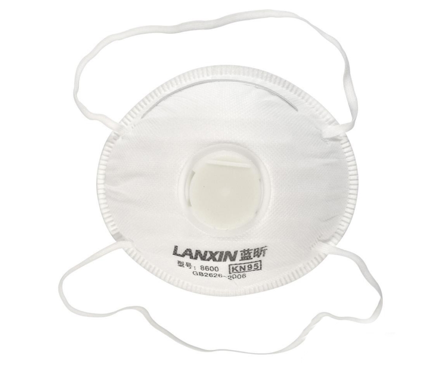 Respirators ar vārstu KN95 (FFP2) 20gab