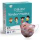 Respirators bērnu izmērs FFP2 Kids NR CE 0370 Meitenīte rozā 1gab