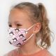 Respirators bērnu izmērs FFP2 Kids NR CE 0370 Pingvīns rozā 1gab