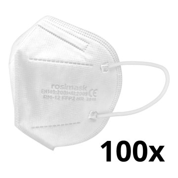 Respirators bērnu izmērs FFP2 ROSIMASK MR-12 NR balta 100gab