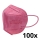 Respirators bērnu izmērs FFP2 ROSIMASK MR-12 NR rozā 100 gab