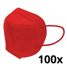 Respirators bērnu izmērs FFP2 ROSIMASK MR-12 NR sarkana 100gab