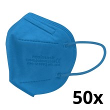 Respirators bērnu izmērs FFP2 ROSIMASK MR-12 NR zils 50gab
