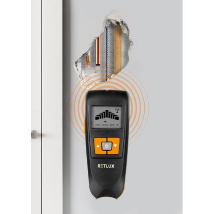 Digitālais pazemes detektors 4in1 9V 1x6LR61