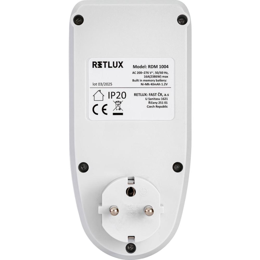 Enerģijas patēriņa mērītājs 3680W/230V