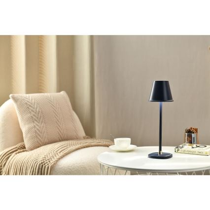 LED Aptumšojama, lādējama galda lampa LED/3W/1800 mAh tumši zila