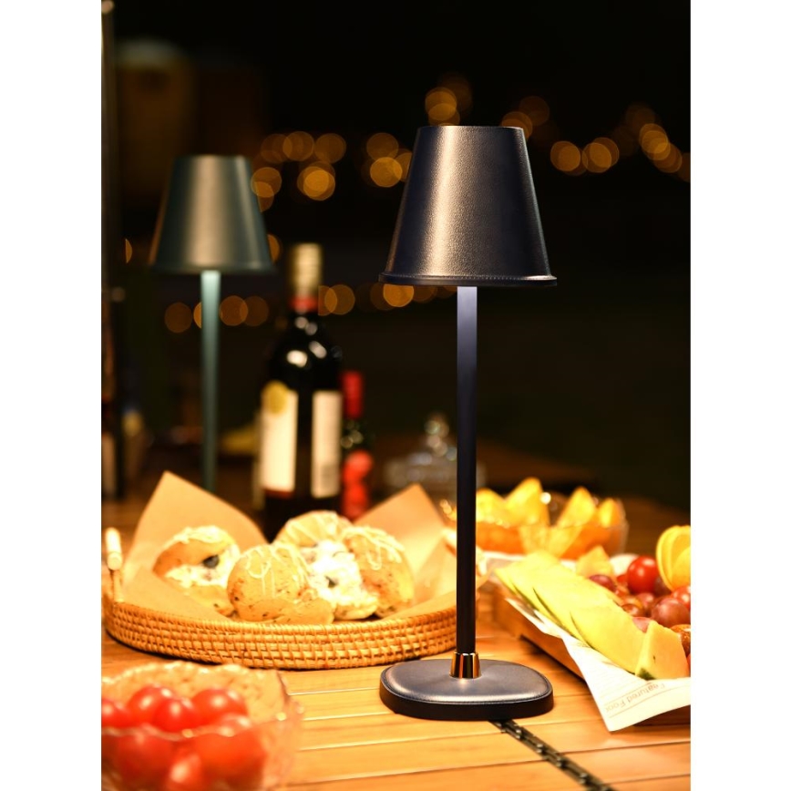 LED Aptumšojama, lādējama galda lampa LED/3W/1800 mAh tumši zila