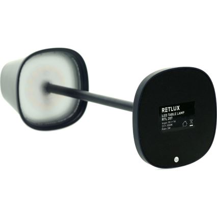 LED Aptumšojama, lādējama galda lampa LED/3W/1800 mAh tumši zila