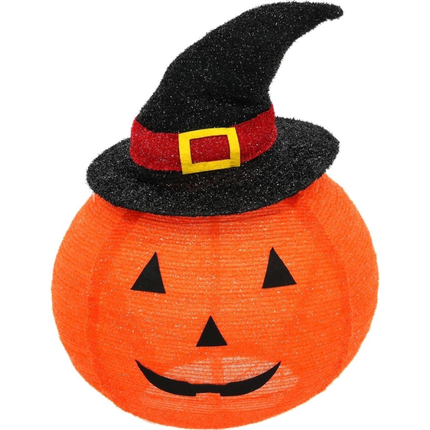 LED Āra rotājums HALLOWEEN LED/3xAA/silti balta IP44 pumpkin