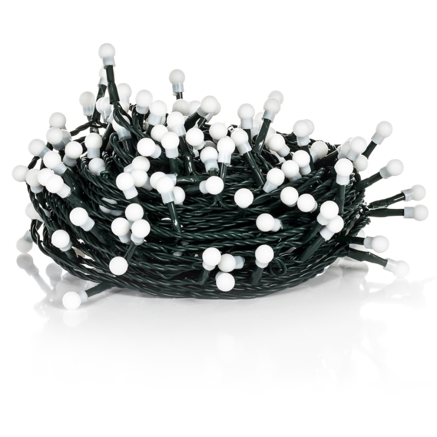 LED āra virtene 100xLED/8 funkcijas 15m IP44 siltā balta