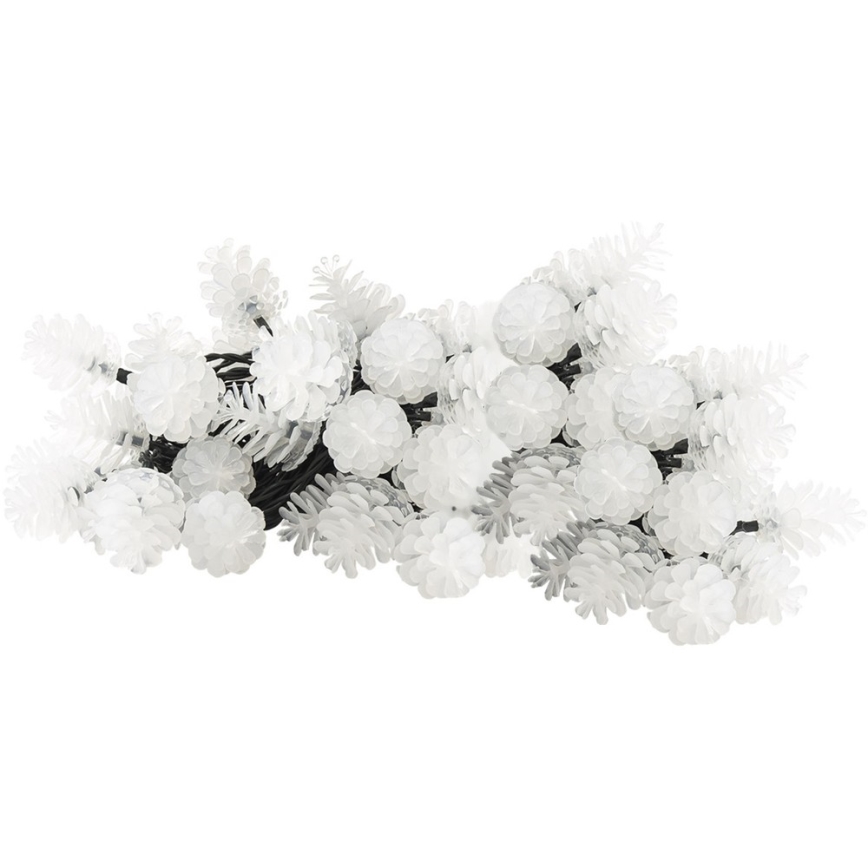 LED āra virtene 80xLED/25m IP44 silti balta