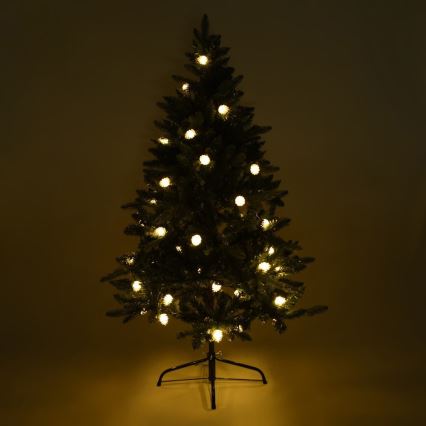 LED āra virtene 80xLED/25m IP44 silti balta