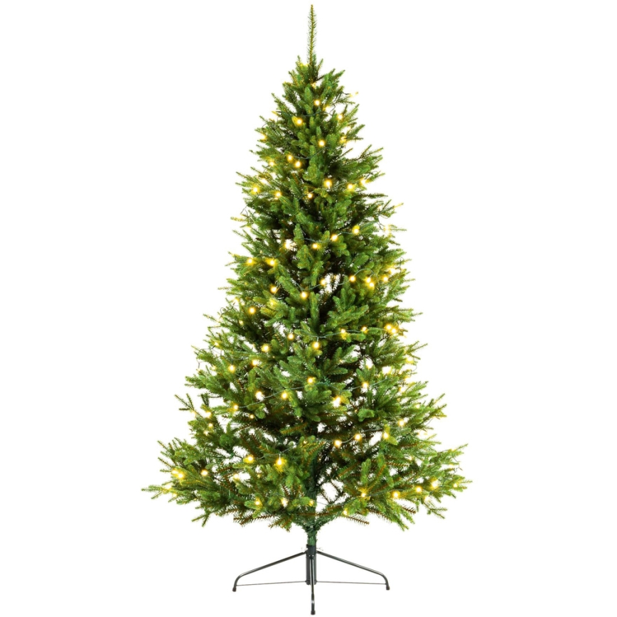 LED āra Ziemassvētku virtene 100xLED/8 funkcijas 15m IP44 silti balta