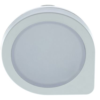 LED Kontaktligzdas orientācijas lampa ar sensoru LED/0,4W/230V 3000K balta