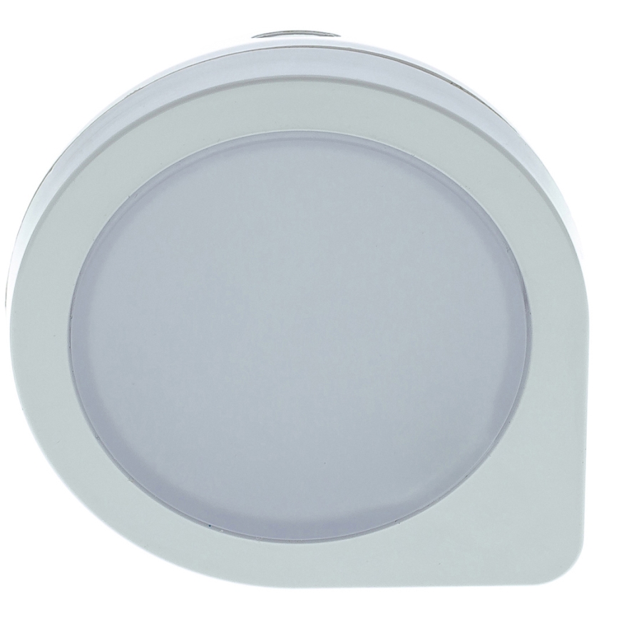 LED Kontaktligzdas orientācijas lampa ar sensoru LED/0,4W/230V 3000K balta