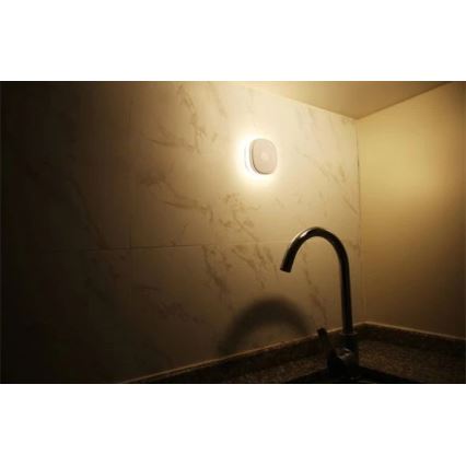 LED Orientēšanās lampa ar sensoru LED/0,45W/3xAAA 3000K balta