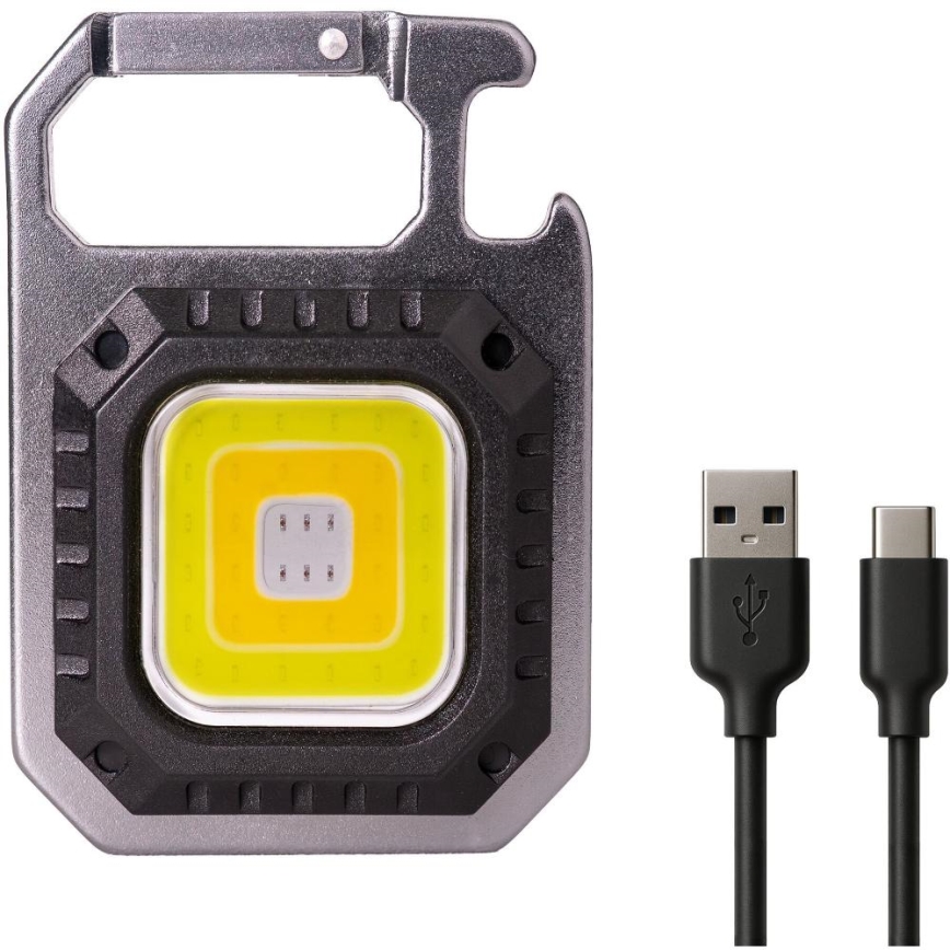 Retlux - LED pārnēsājamais uzlādējams lukturis LED/5V 400 mAh IP44