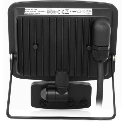 LED Prožektors ar sensoru LED/20W/230V 4000K IP65