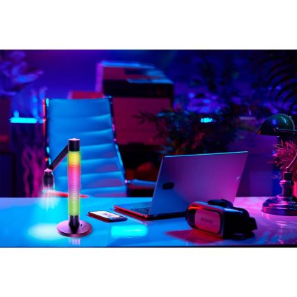 LED RGBW Aptumšojama galda lampa LED/10W/5V 2700-6000K Wi-Fi Tuya + tālvadības pults