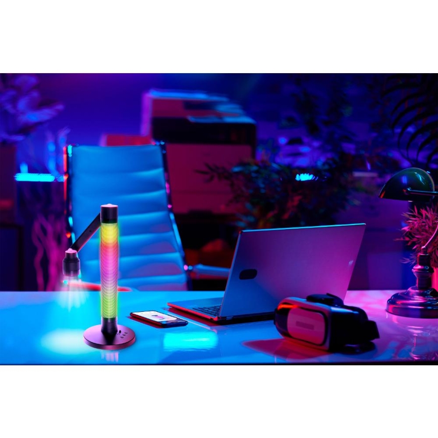LED RGBW Aptumšojama galda lampa LED/10W/5V 2700-6000K Wi-Fi Tuya + tālvadības pults